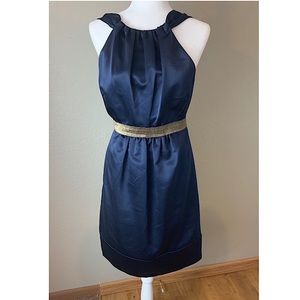 Vera Wang Maids Navy Cocktail Party Dress, Size 8